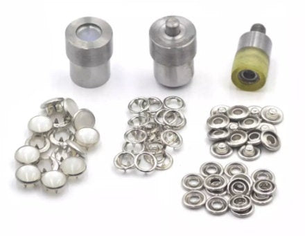 Pearl Prong Snap Fastener Press Die for Hand Press -9.5mm Dies for Setting Prong Snaps - Press Sold Separately