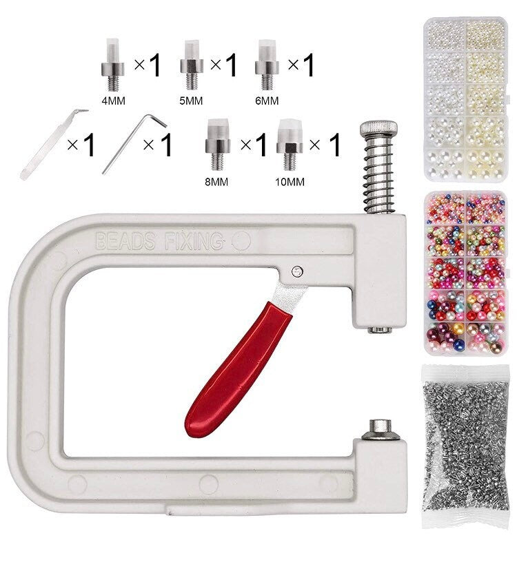 Pin Claw Pearl Setting Machine Kit - 5 sizes of Claw pin pearls and pearls!