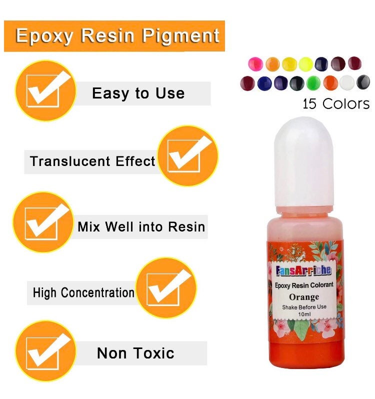 Resin Dye - Translucent dye for epoxy resin