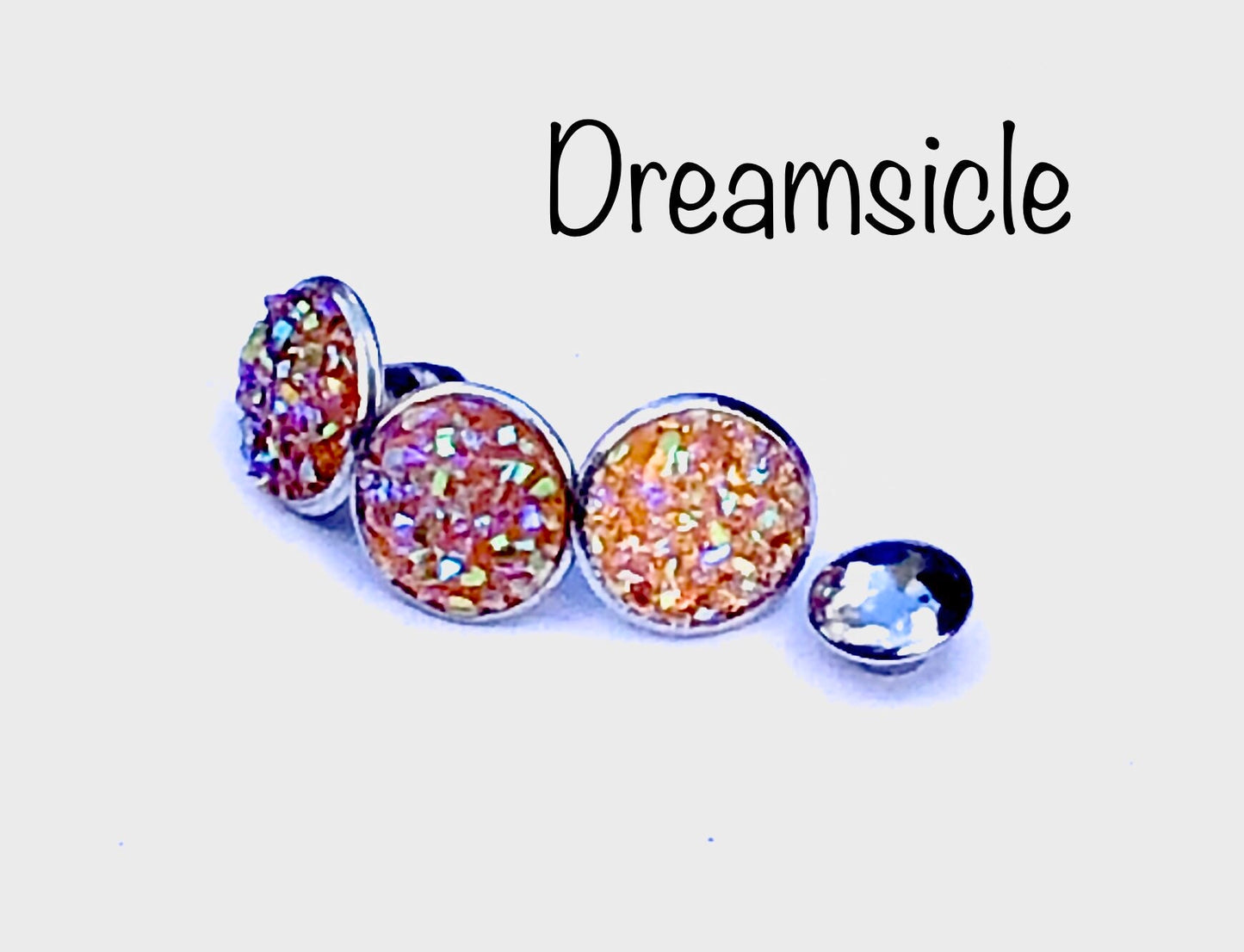 New Drusy Crystal Rivets - 9mm Crystal Rivets - NEW ITEM only found here!