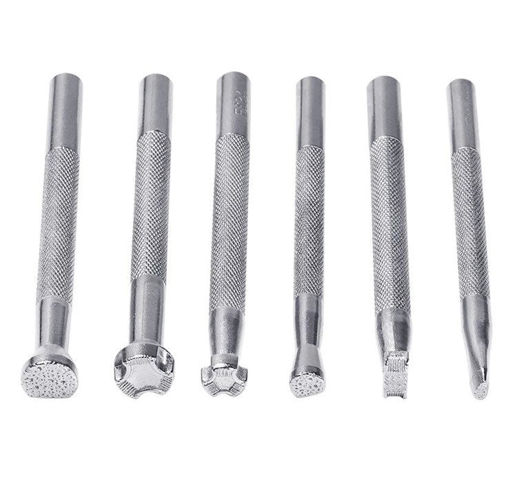 6pc Leather Stamp Tooling Kit