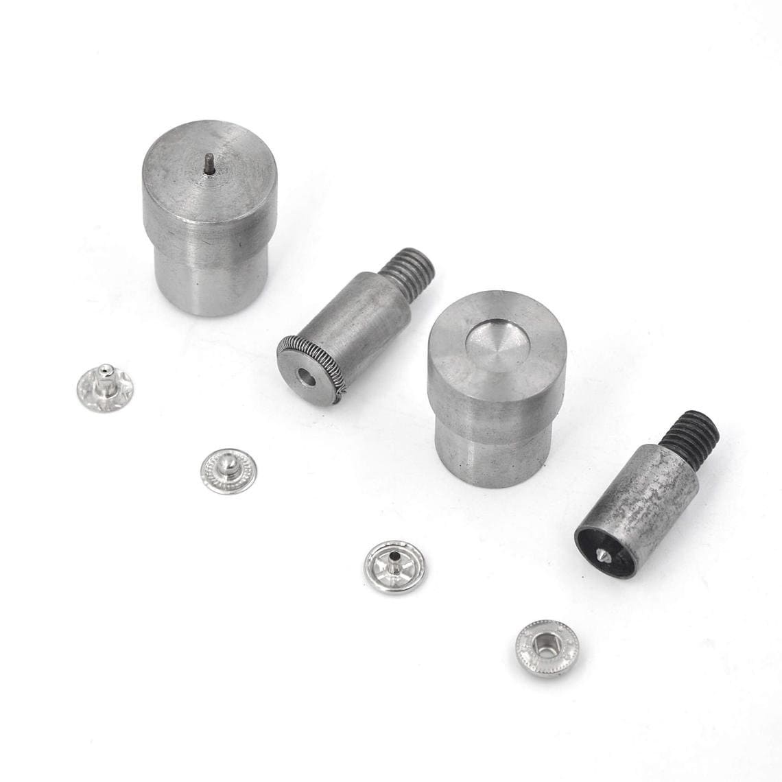 Spring Snap Button Dies for Hand Press - Dies for Setting #655, #633, Metal Snaps