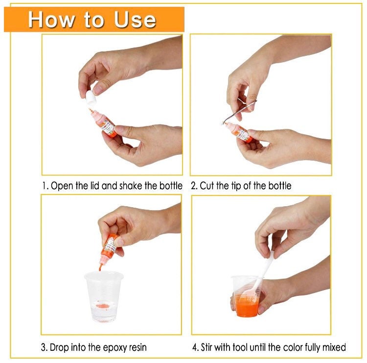 Resin Dye - Translucent dye for epoxy resin