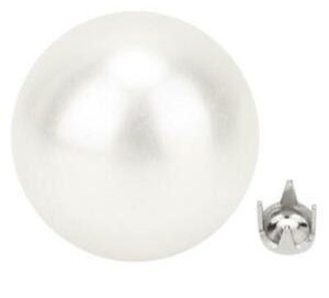 Round Pearl Rivet Dies for Hand Press - 4-10mm Dies for Setting Round Pearls and Beads