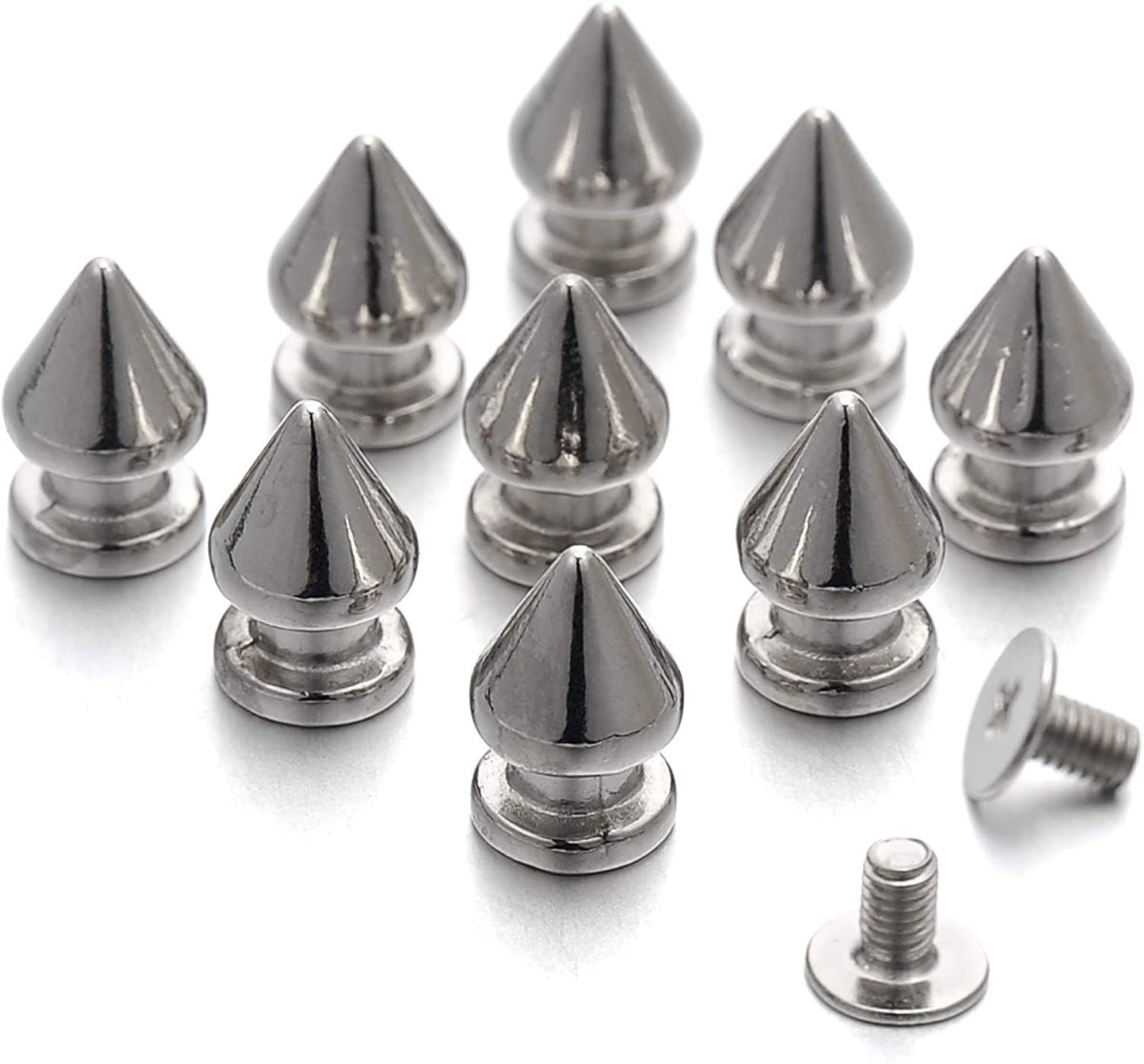 Spike Rivets - Easy to Install Tree Spike Screw Rivets - Spike Chicago Screw - Screwpost Cone Rivets