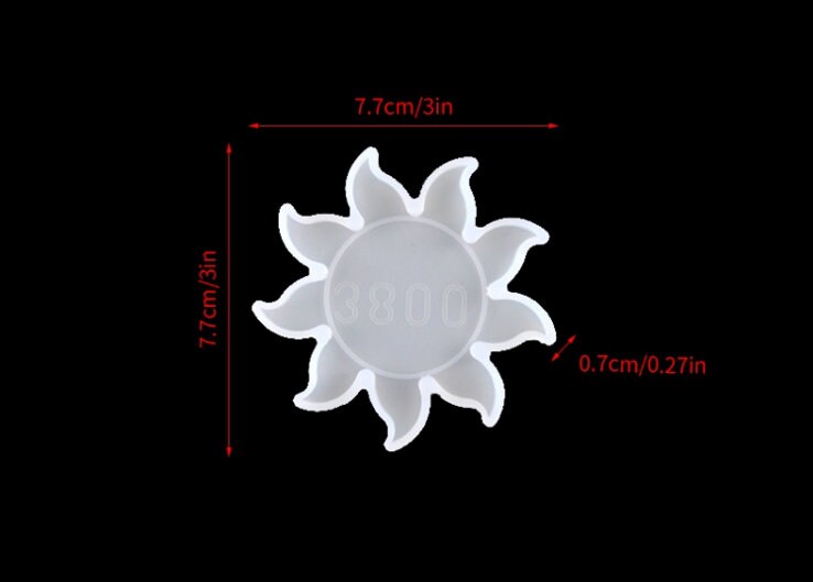 Large 3D Shape Silicone Mold Kit for Candles Soaps Resin 