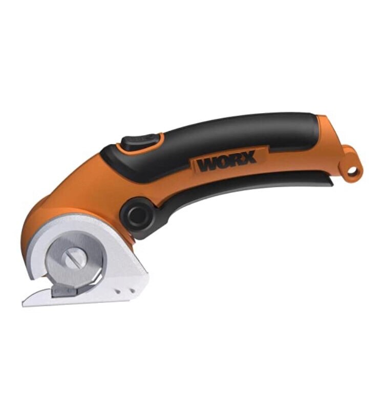 Electric rotary cutting tool for leather, plastic, thick fabric, vinyl, and more