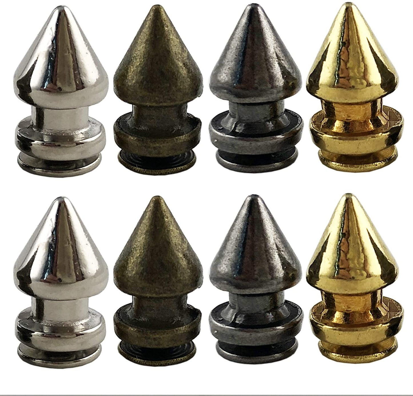 Spike Rivets - Easy to Install Tree Spike Screw Rivets - Spike Chicago Screw - Screwpost Cone Rivets