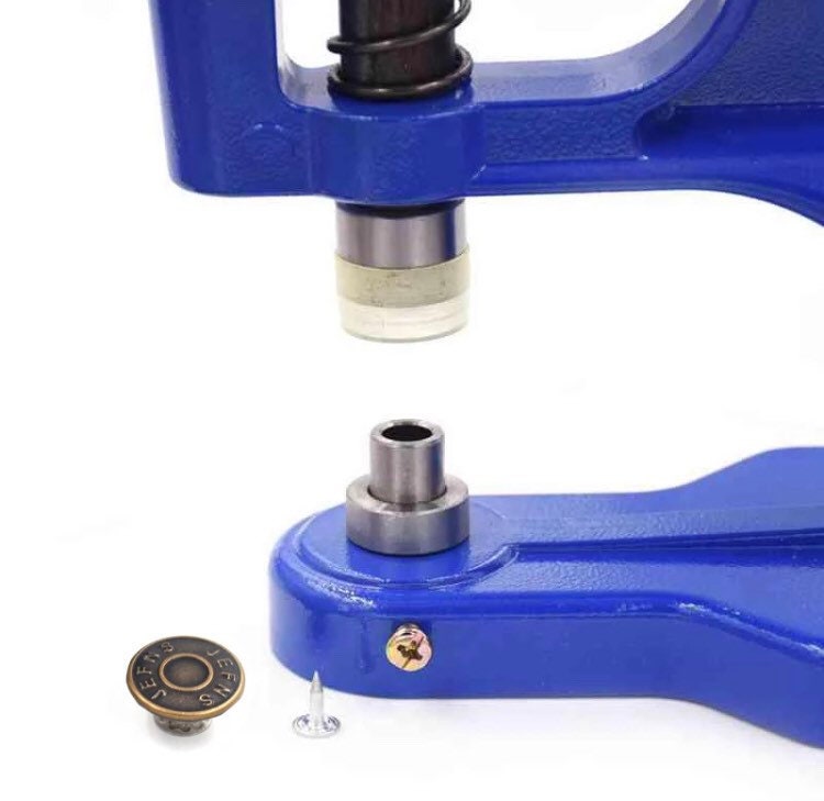 Jean Tack Button Dies for Hand Press - 15-20mm Dies for Setting Jean Tack Rivets