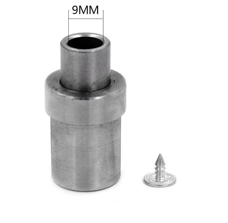 Jean Tack Button Dies for Hand Press - 15-20mm Dies for Setting Jean Tack Rivets