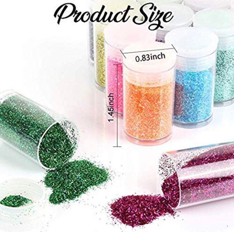 Glitter for Resin, Nails, Makeup, Candles and Crafts