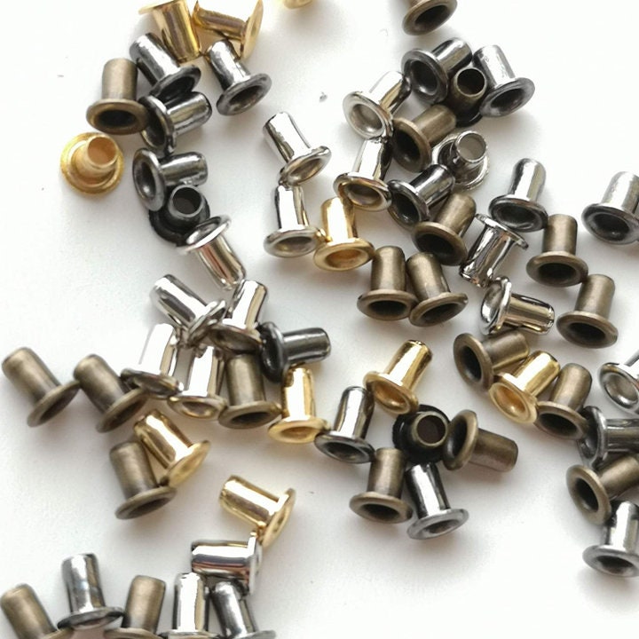 Tiny Doll Eyelets - 1 - 3mm Eyelets for doll clothes and beading