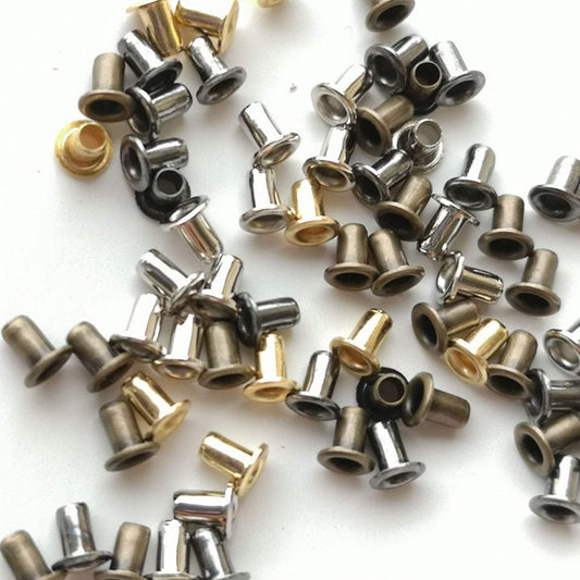 Tiny Doll Eyelets - 1 - 3mm Eyelets for doll clothes and beading