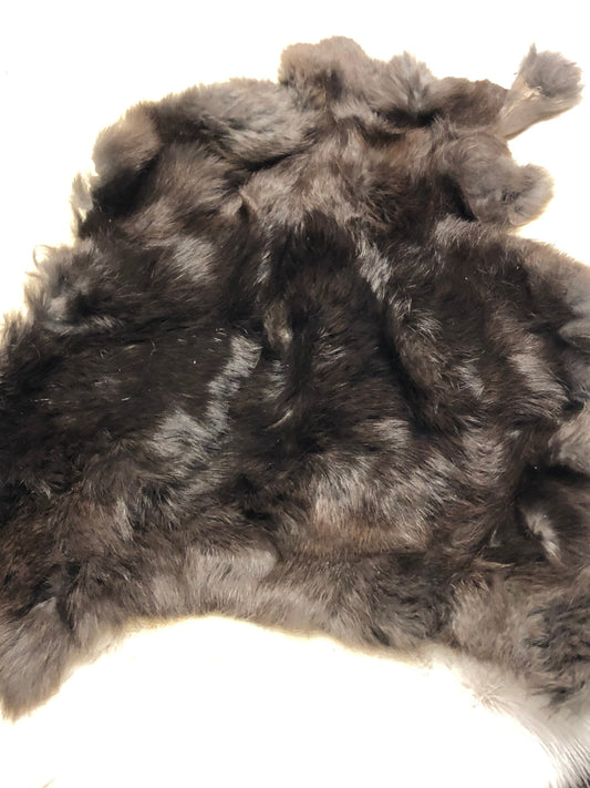 Craft grade large assorted rabbit pelt hides