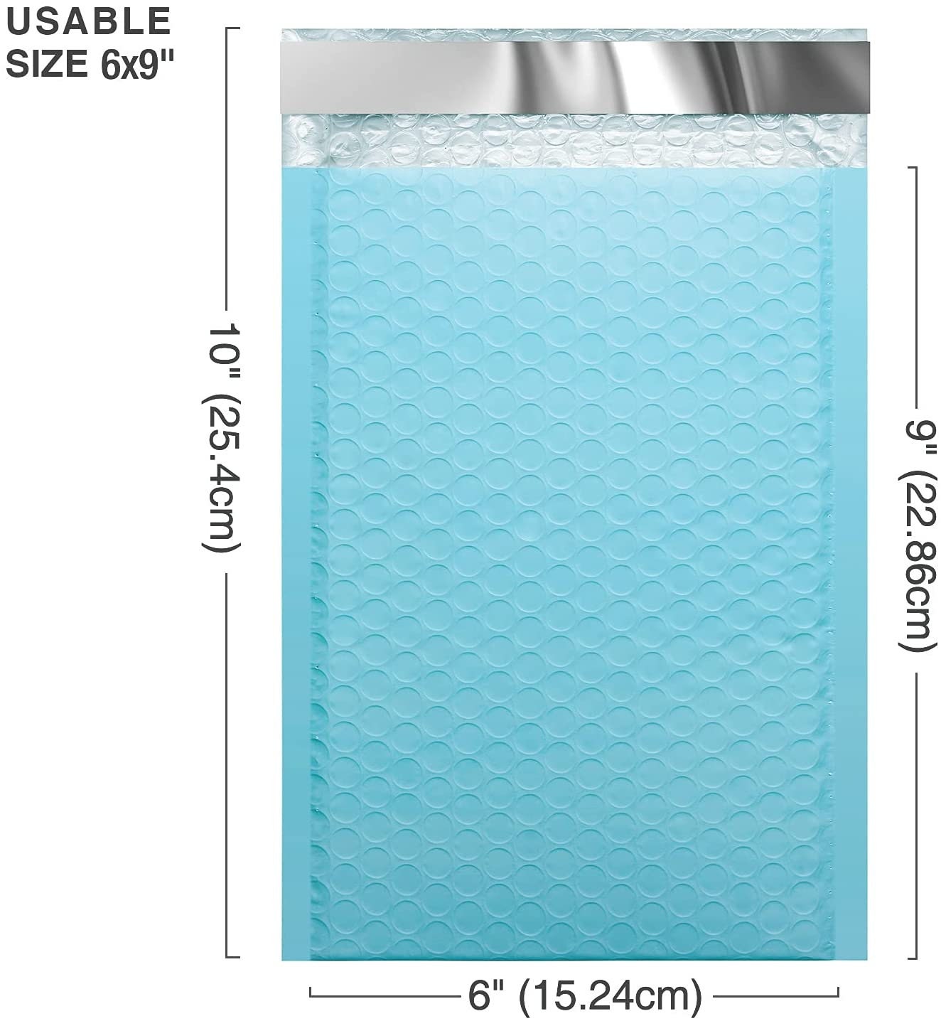 Bubble mailers - 4x8" 6x10" 8.5x12" - New Summer colors!