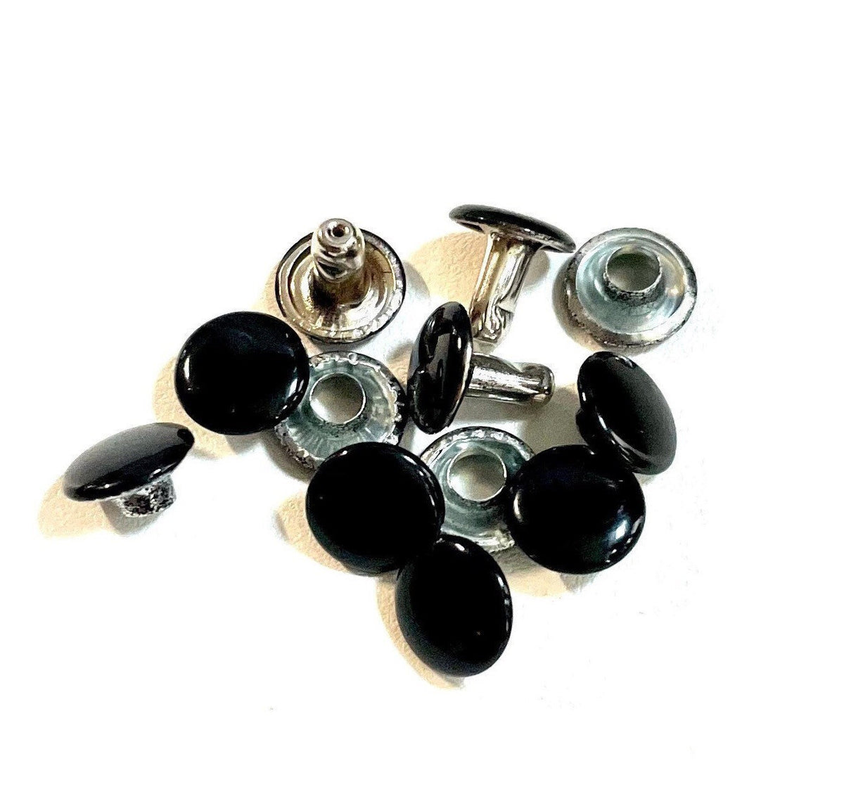 Large Back Rivets Caps Rivets for Leather and Crafts - 50ct Small Medium Large Cap Rivets - 4 ...