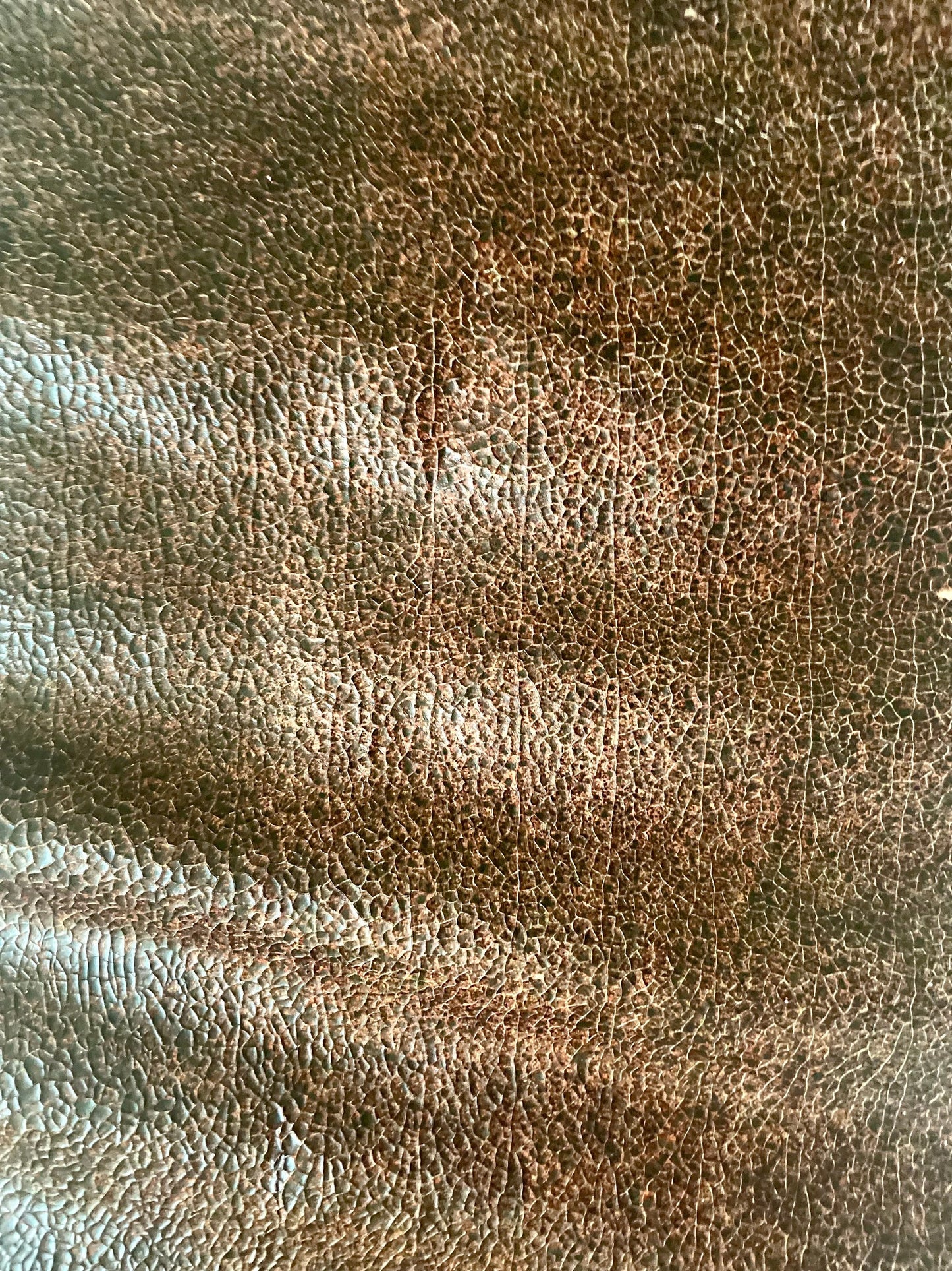 Laser engraved crackle finish leather - Raw Leather - Wholesale Leather 1-2oz