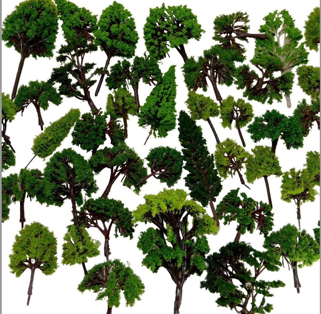 Miniature Trees for Models, Resin, and Crafts
