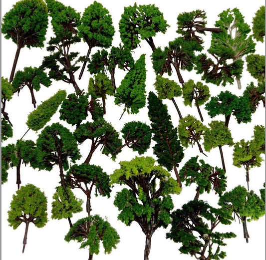 Miniature Trees for Models, Resin, and Crafts