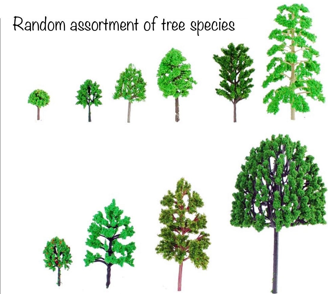 Miniature Trees for Models, Resin, and Crafts
