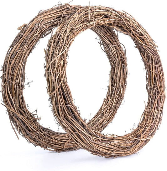 Vine Wreath - Spring Wreath - Rustic Wreath for minimalist  Home decor - Natural Grapevine Wreaths Decor and Crafts multiple sizes