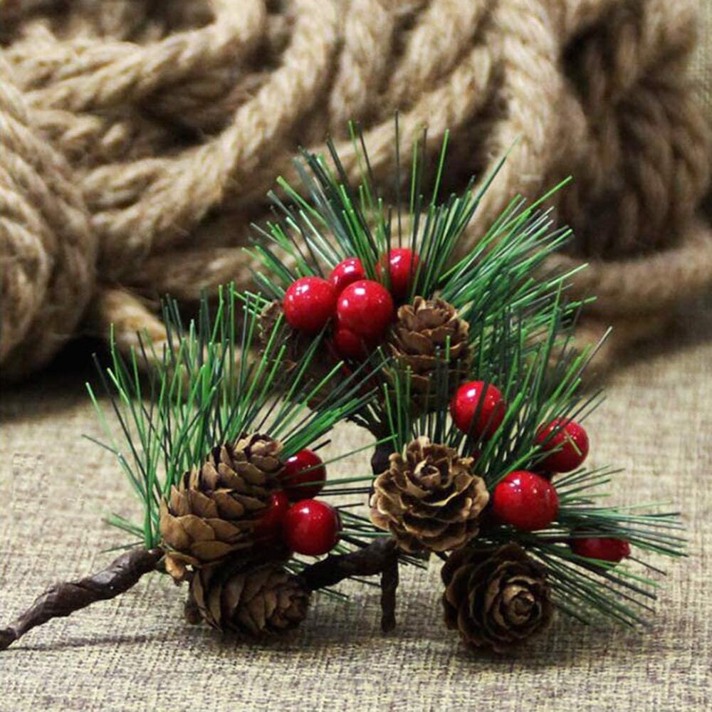 Woodland decor - Pinecone and Berry Boughs