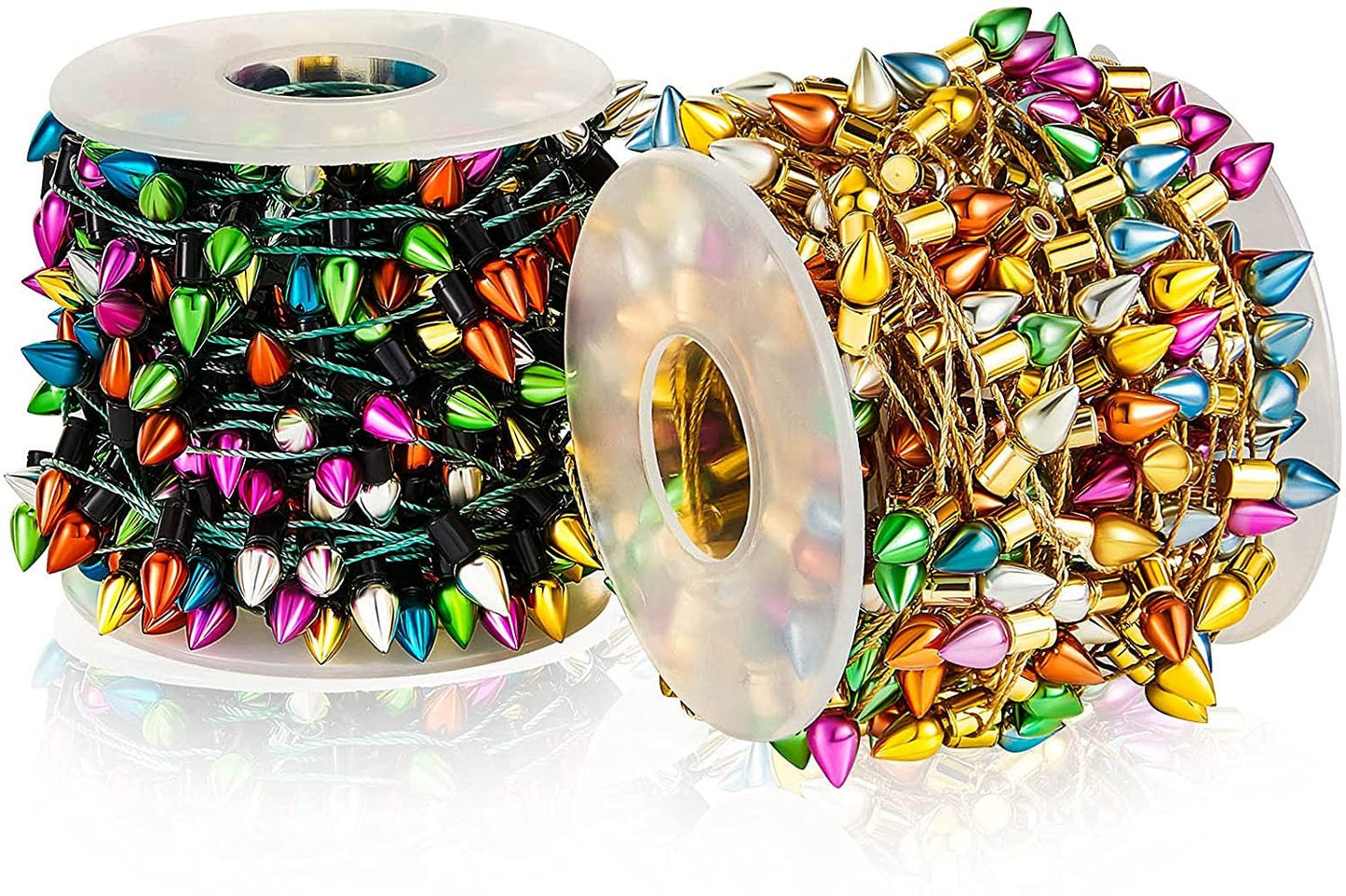 Mini Christmas Village Lights - Mini Lights for Christmas Villages, Dollhouses, Giftwrap, and Christmas Decor