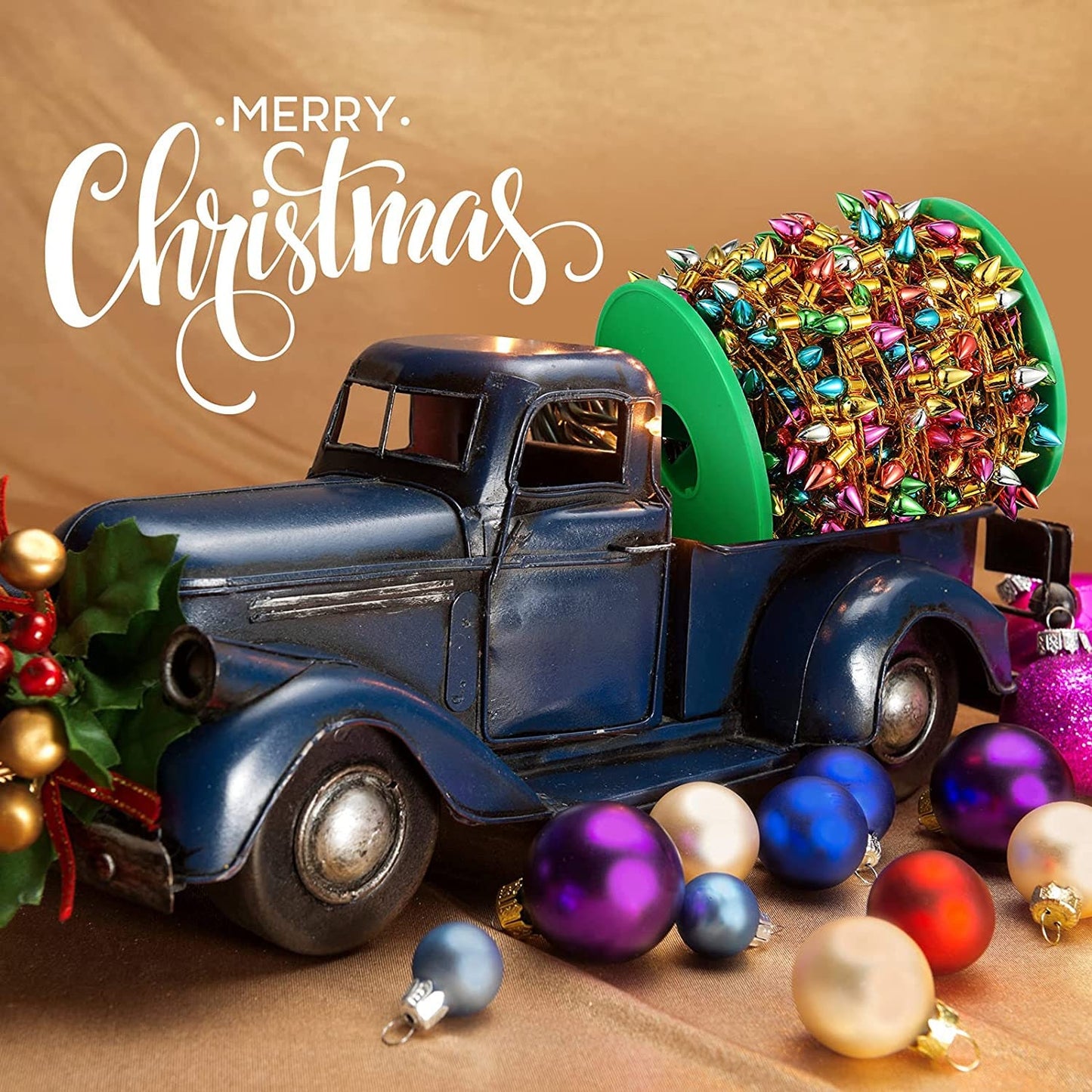 Mini Christmas Village Lights - Mini Lights for Christmas Villages, Dollhouses, Giftwrap, and Christmas Decor