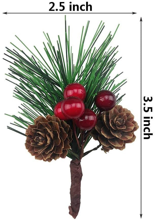 Woodland decor - Pinecone and Berry Boughs