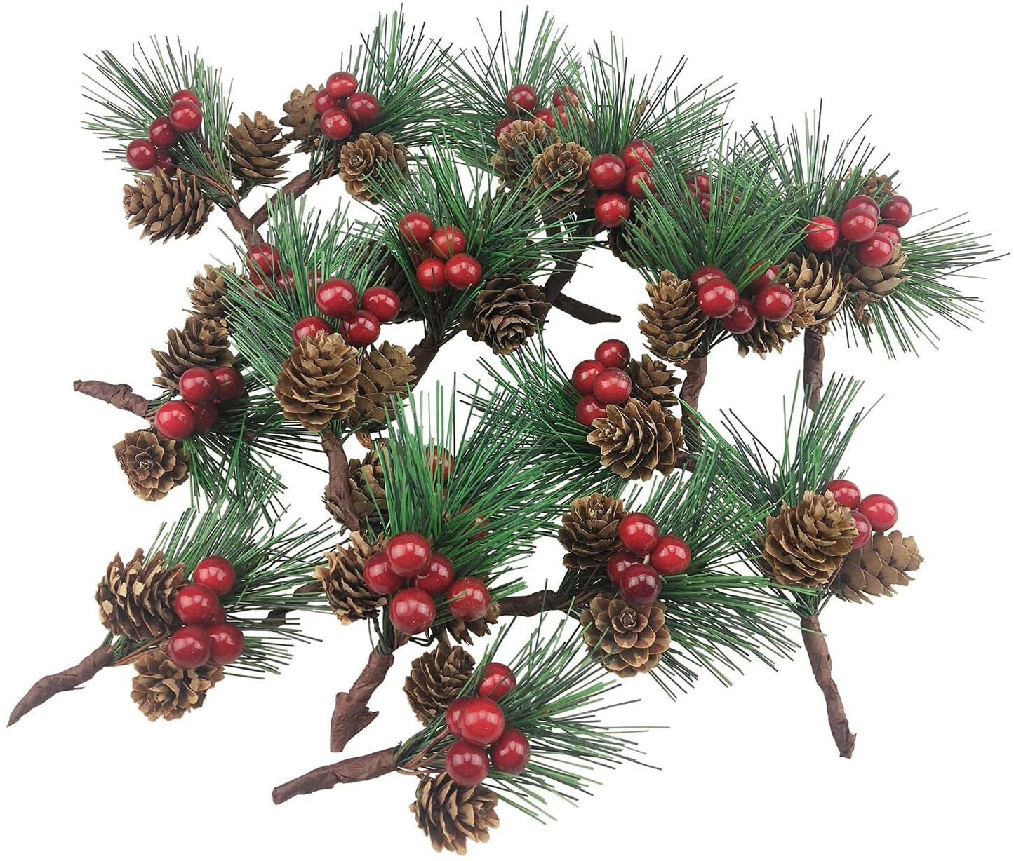 Woodland decor - Pinecone and Berry Boughs