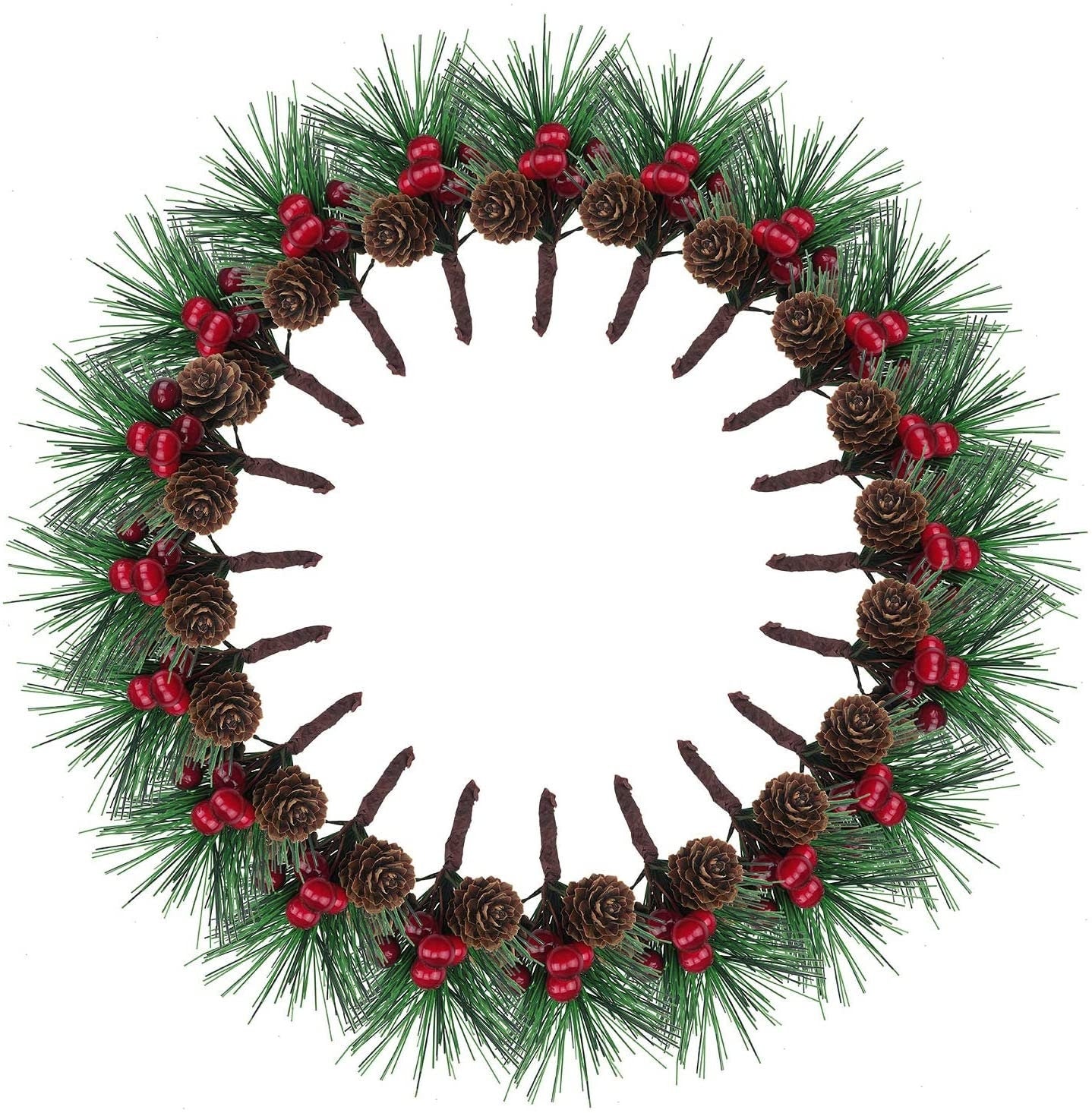 Woodland decor - Pinecone and Berry Boughs