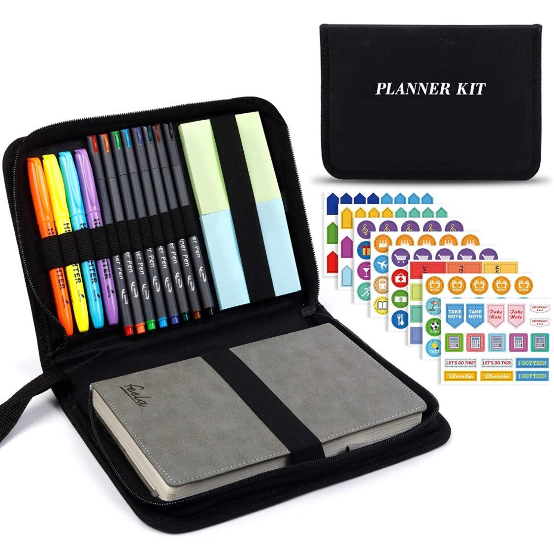 2023 Planner Kit - Minimalist all in one Planner with carry case and accessories