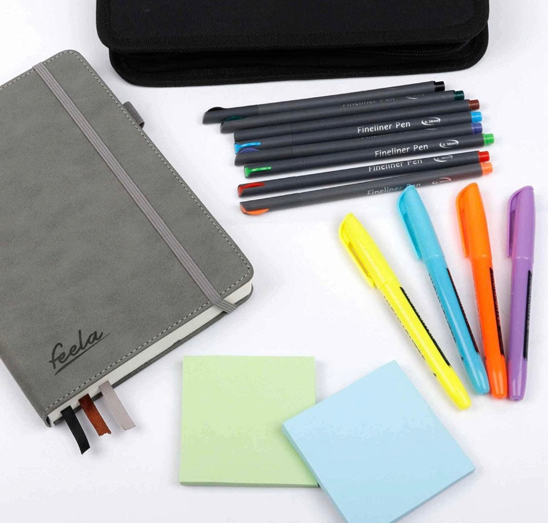 2023 Planner Kit - Minimalist all in one Planner with carry case and accessories