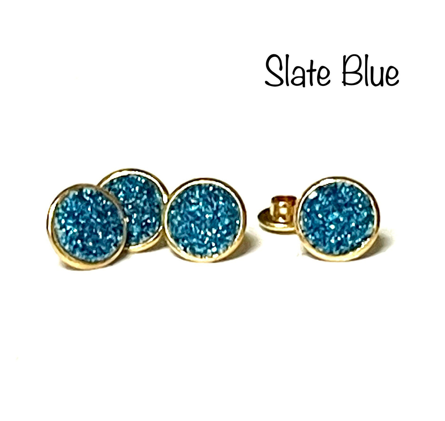 Drusy Crystal Rivets - 9mm Crystal Rivets - NEW COLORS - Only found here!