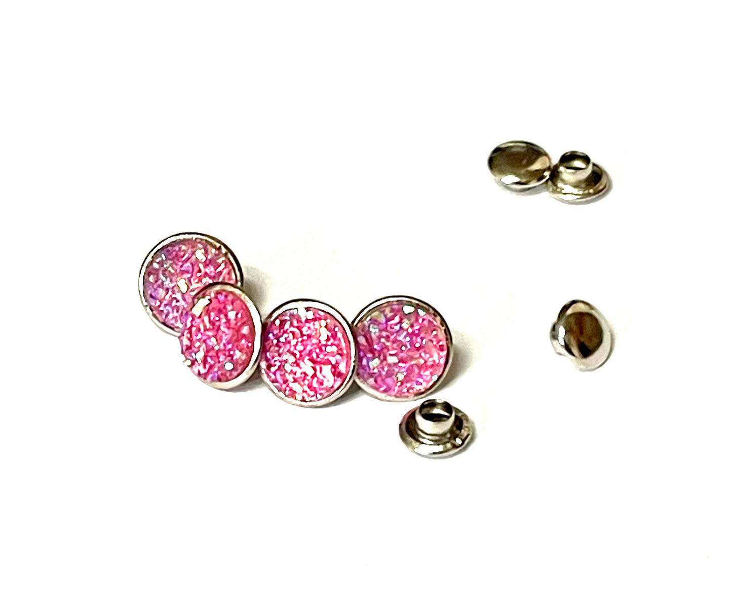 Drusy Crystal Rivets - 9mm Crystal Rivets - NEW COLORS - Only found here!