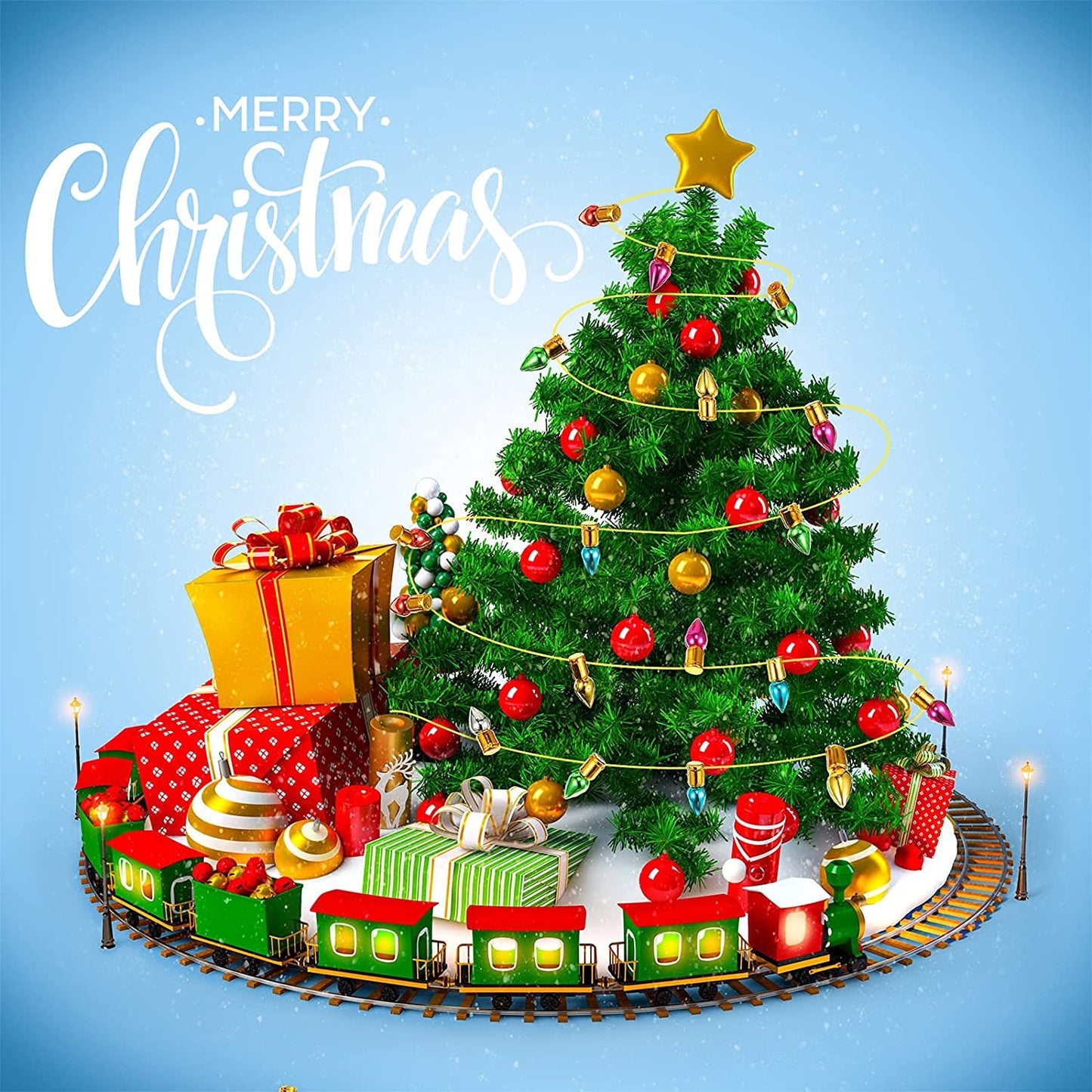 Mini Christmas Village Lights - Mini Lights for Christmas Villages, Dollhouses, Giftwrap, and Christmas Decor