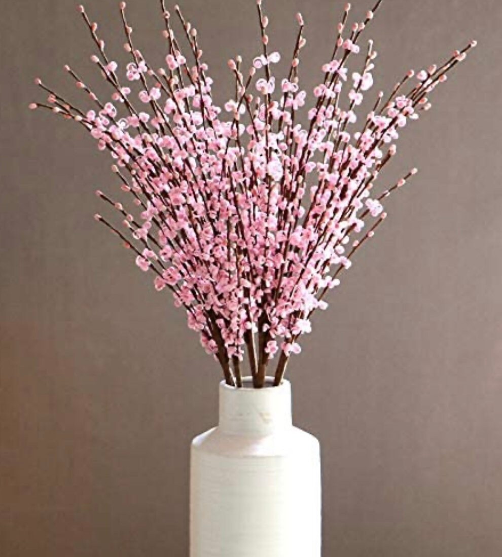 Jasmine flowers - Long stem vase flowers - Fake flower stems - Winter stems - Spring home decor