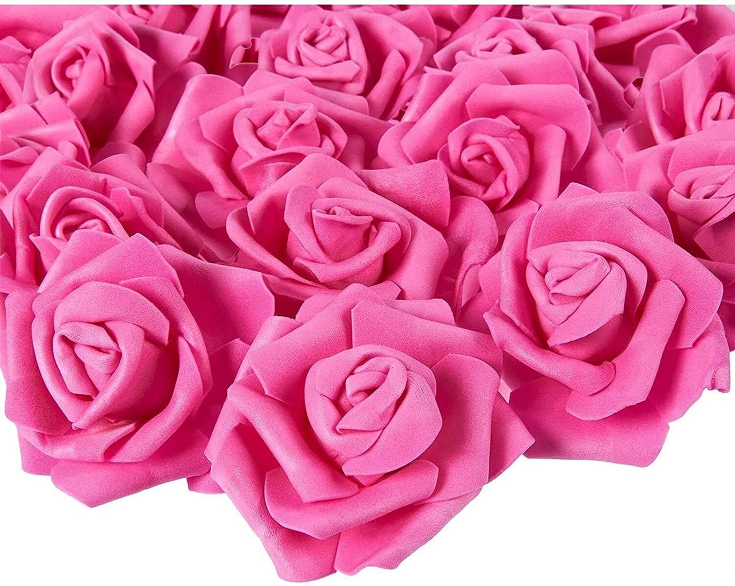 Realistic Roses for Displays and Crafts| Valentine's Day Roses | Flowers for Wall Panels Backdrop Bouquet Wedding Party Home Decor