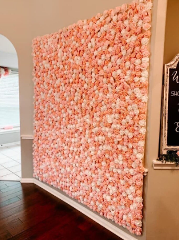 Realistic Roses for Displays and Crafts| Valentine's Day Roses | Flowers for Wall Panels Backdrop Bouquet Wedding Party Home Decor