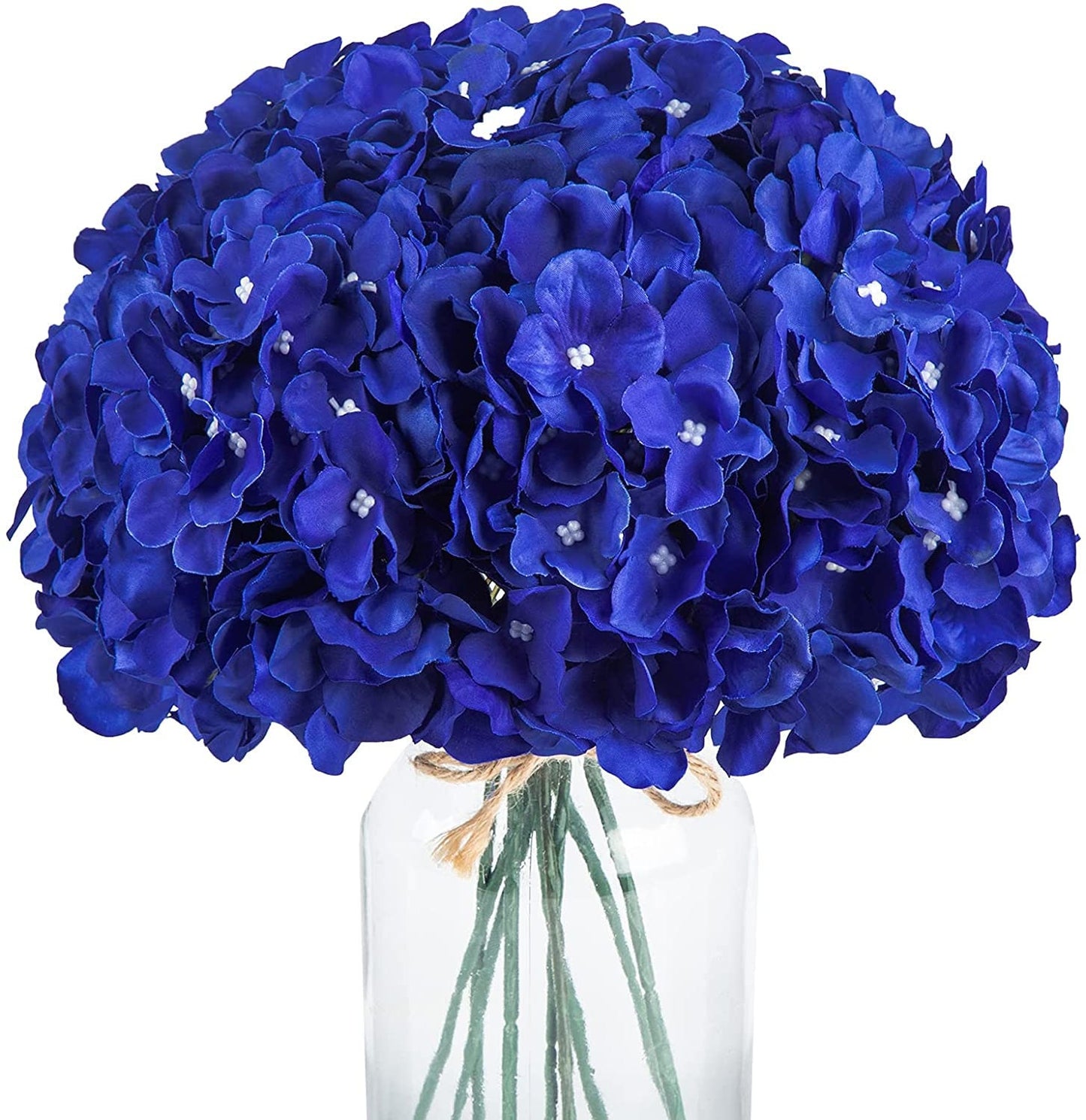 Hydrangea Flowers - Bridesmaid Bouquet - Silk Flowers - Wedding Decor - Hydrangea Floral Stems w/ removable stem - Great for wedding flowers