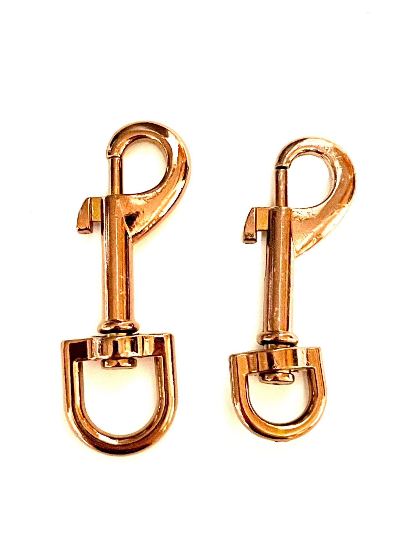 Rainbow Clasp - Rose Gold Clasp - Bolt Hook Swivel Clasp - Trigger Snap for Dog Leashes - 1ct