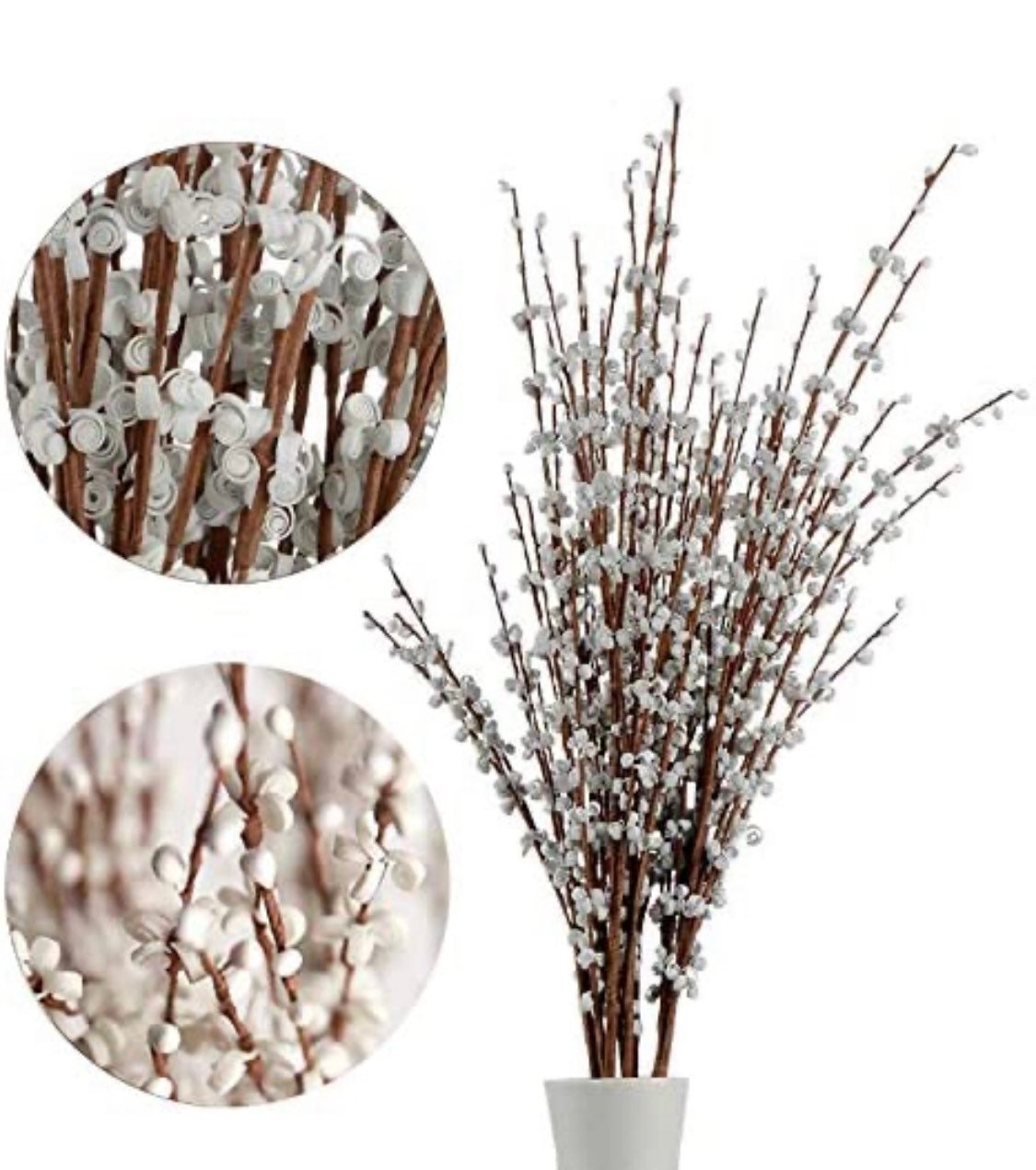 Jasmine flowers - Long stem vase flowers - Fake flower stems - Winter stems - Spring home decor