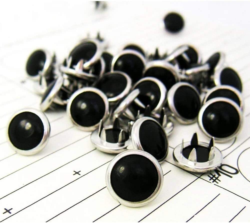Pearl Snap Button Kit - Pearl Snaps 50 sets - 11mm Pearl Snaps