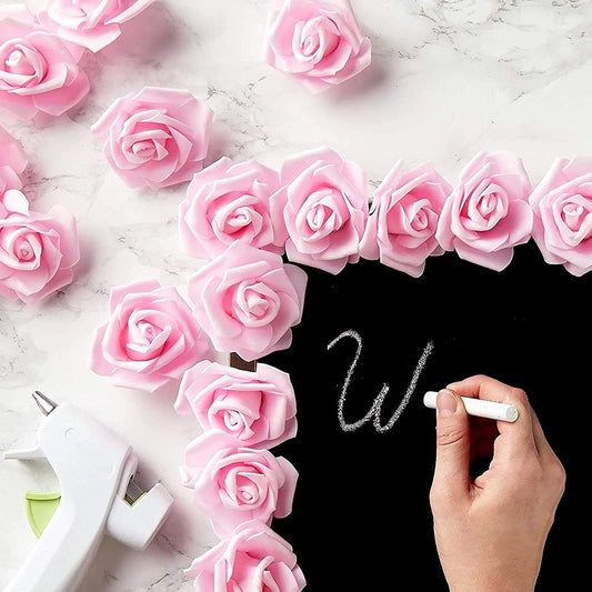Realistic Roses for Displays and Crafts| Valentine's Day Roses | Flowers for Wall Panels Backdrop Bouquet Wedding Party Home Decor