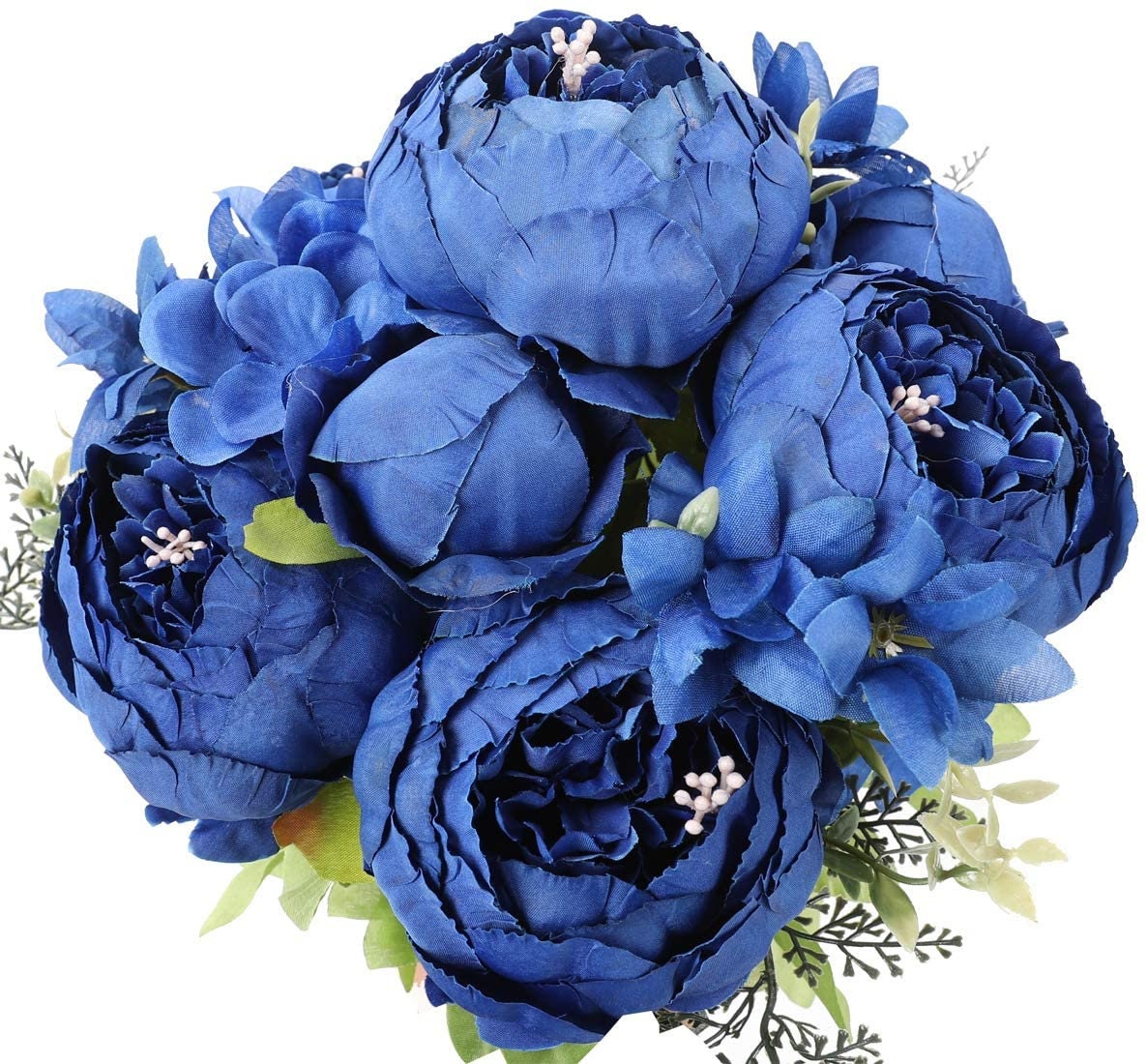 Peony Bouquets -  Artificial Peony Flowers - Peony Bouquet Flowers - Silk Peony Flowers - Floral Stems - Artificial Peonies
