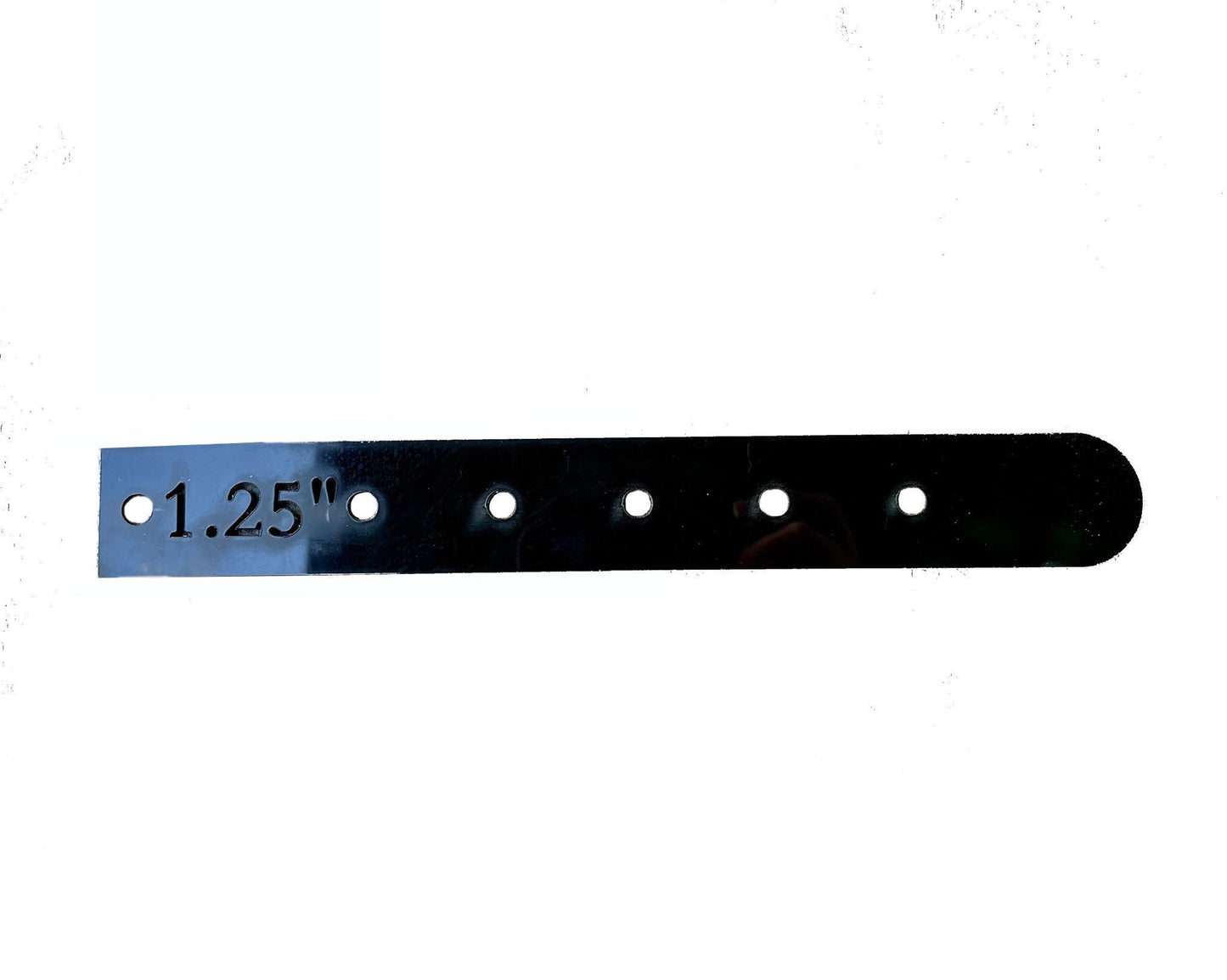 Acrylic Strap Templates - Multiple sizes - Collar template - Belt pattern - hole punch guide