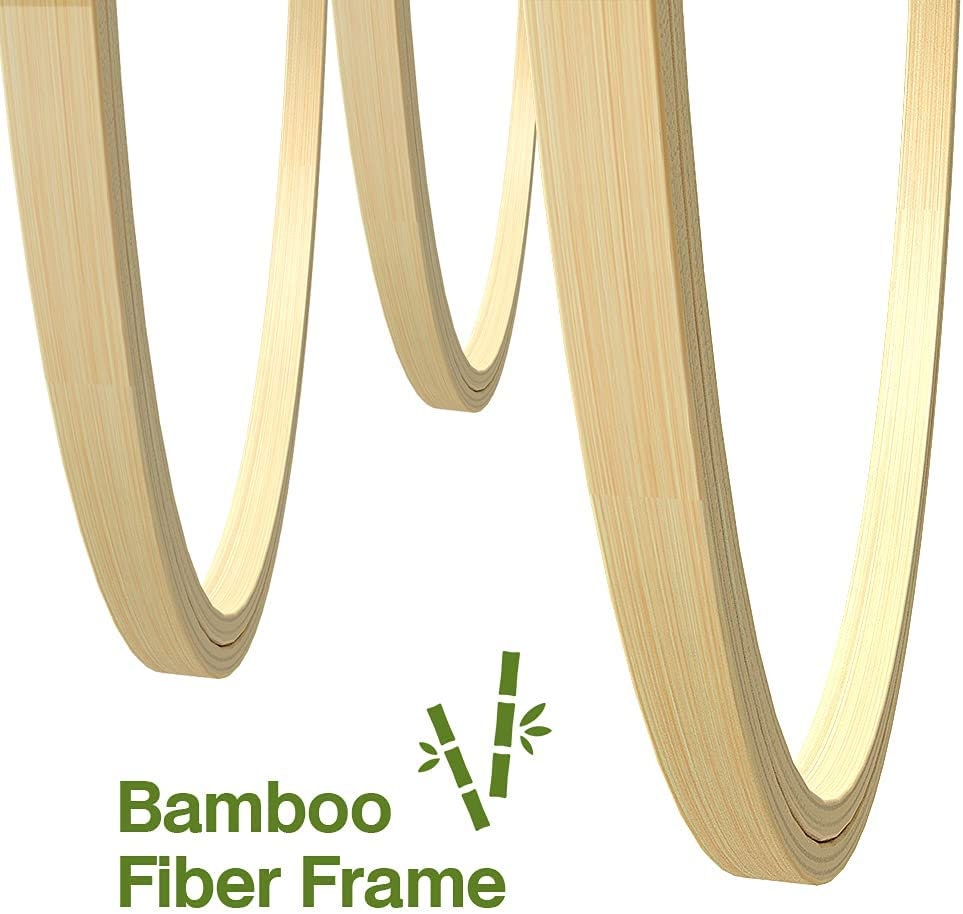 Cross Stitch Hoops - 3 inch to 10 inch Wood Embroidery Hoops - Bamboo Ring