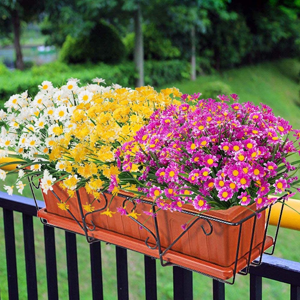 Daisy Flowers - Gerbera Daisy Artificial Flowers - Spring Flowers - Fake Flowers - Floral Stems - Artificial Daisies