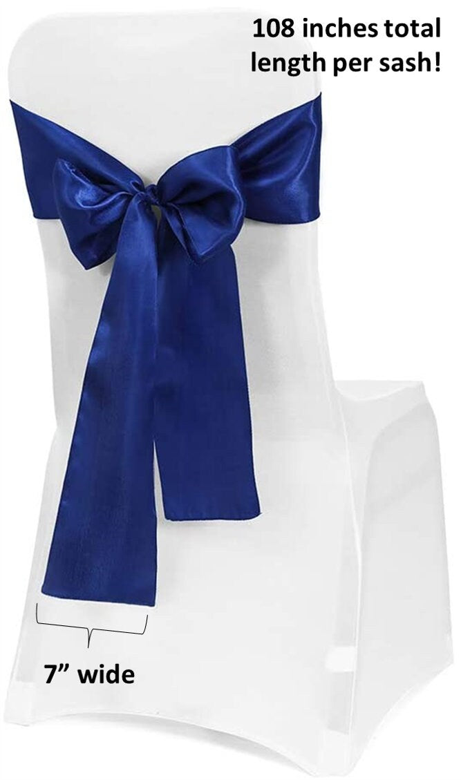 Bridal Bow - Double-side Satin Sash Bow - Wedding Chair Bow - Romantic Wedding Bow - Wedding table decor - Elegant decor