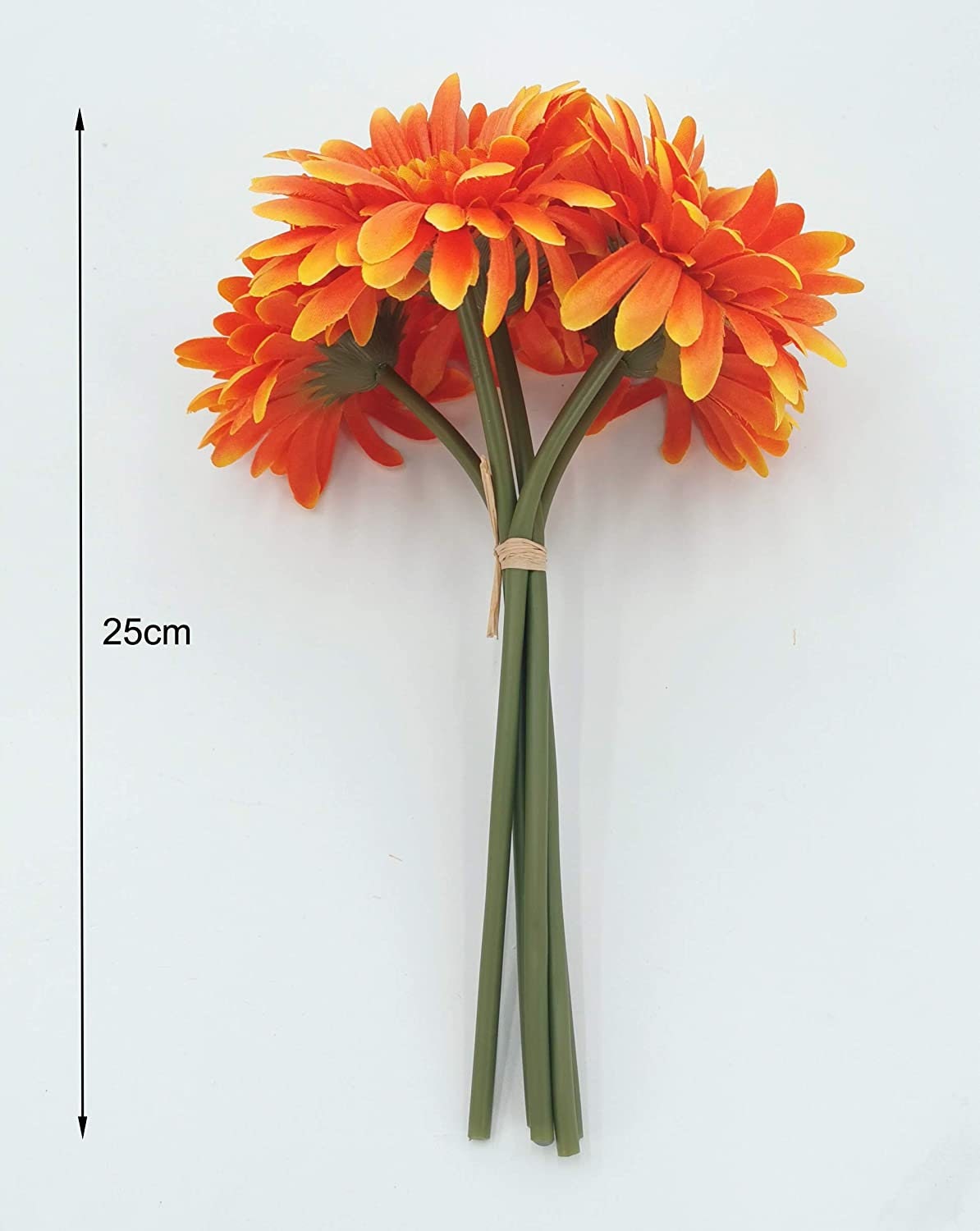 African Daisies - Silk Gerbera Daisy Artificial Flowers - Spring Flowers - Fake Flower - Floral Stems - Artificial Daisies